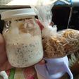 Pudding de avena y chía sabor coco fit