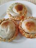Empanadillas tipo Argentina o normal de berenjena en Airfryer al horno o frita