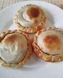 Empanadillas tipo Argentina o normal de berenjena en Airfryer al horno o frita