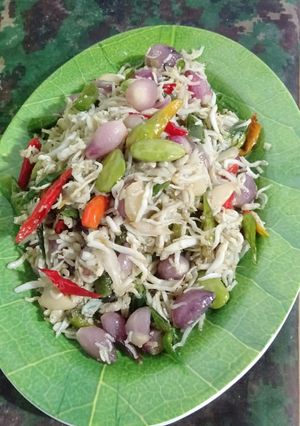Foto resep Tumis bawang teri medan