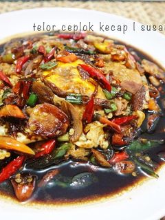Foto resep Telor Ceplok Kecap