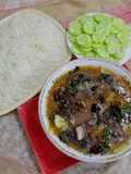 MAKHNI CHANA DAAL GOSHT & BOILED RICE