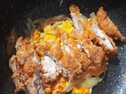 Gambar telur katsudon