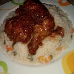 A picture of Vegetable dambun rice.