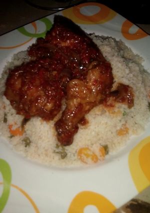 A picture of Vegetable dambun rice.