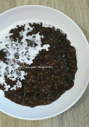 Foto resep BUBUR KACANG HIJAU KETAN HITAM