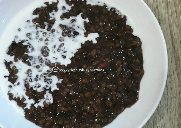 Resep Bubur Kacang Hijau Ketan Hitam Oleh Xanders Kitchen