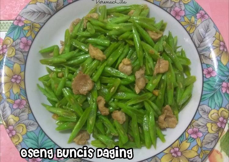 Recook Oseng Buncis Daging
