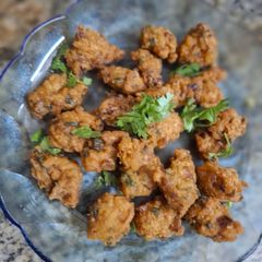 A picture of Leftover Khichdi Fritters.
