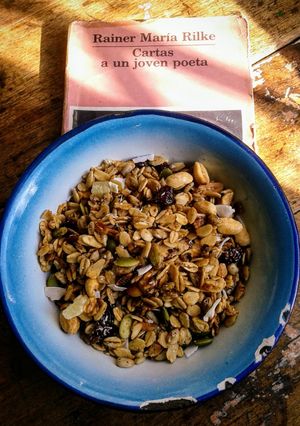 Una foto de Granola de AVENA con PLÁTANO
