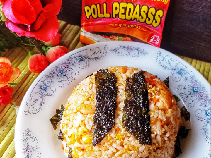 Resep Nasi Goreng Teri Ala Kobe (Nasgor Bangtan) yang Lezat