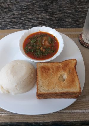 A picture of Baked Beans in Harbanero#Pepper Contest#Weekly Jikoni Challenge.