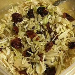 A picture of Ginger Dressing Coleslaw.