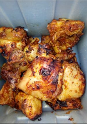A picture of Barbecue chicken.