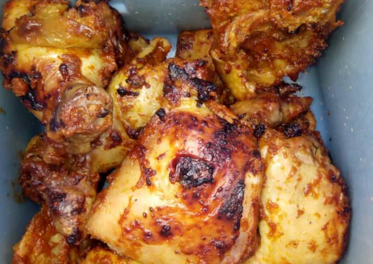 Easiest Way to Make Quick Barbecue chicken