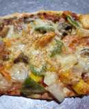Quick naan pizza