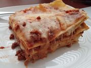 A picture of vegetarian lasagna
