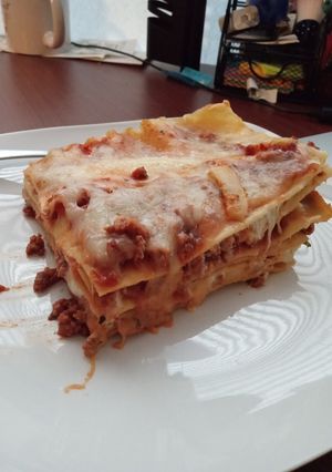 A picture of Vegetarian Lasagna.