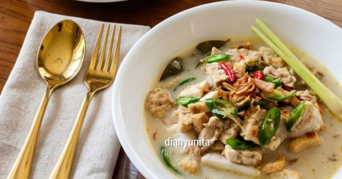 Ketupat Sayur Tahu Tempe