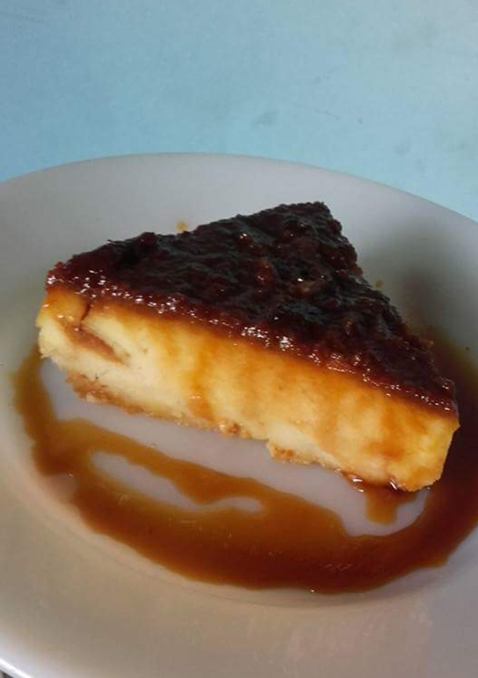 Una foto de Budín de pan clásico