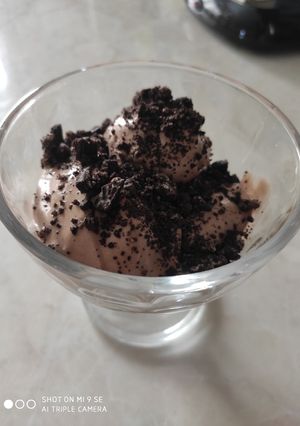 Nutellás kekszes fagylalt recept fotója