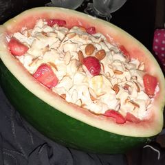 A picture of Creamy fruit salad 😋😋.