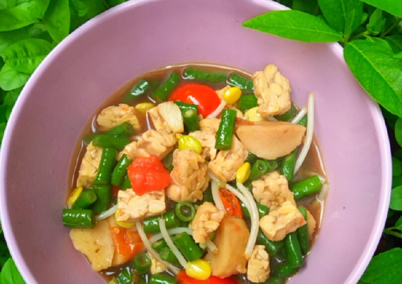 Tumisan~Tumis Ale Kacang Tempe