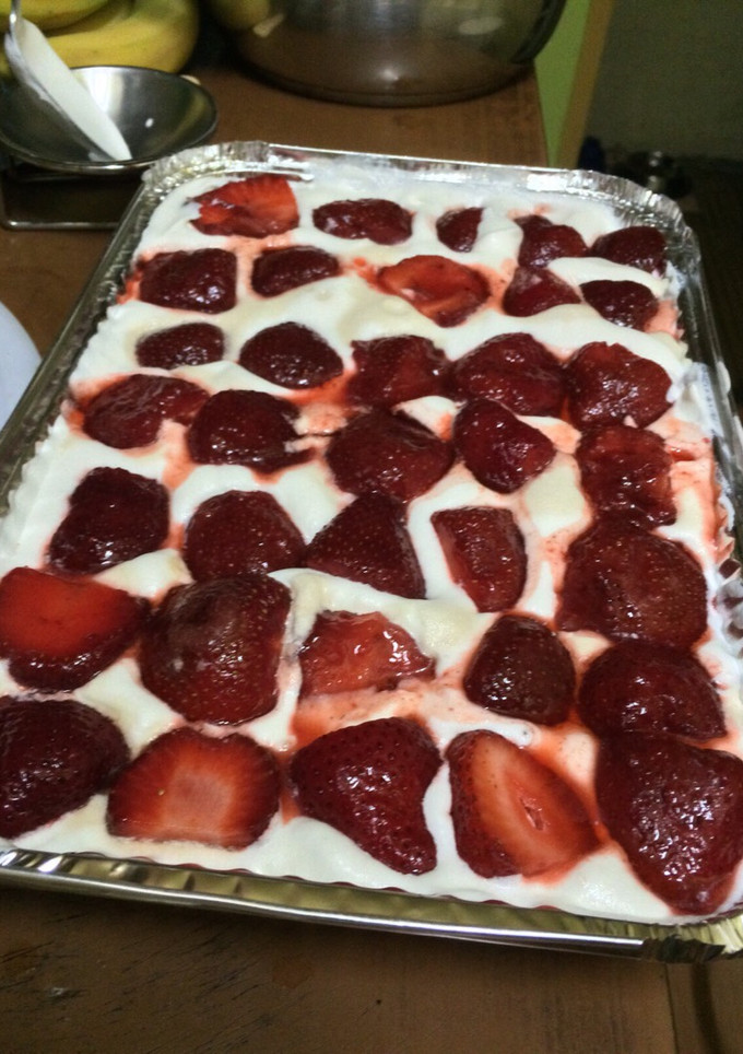 Una foto de Torta helada de frutas