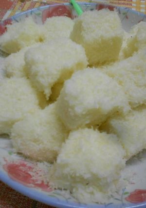 椰香雪花糕 的食譜成品照片