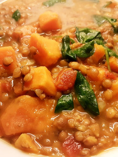 Una foto de Lentejas con Verduras