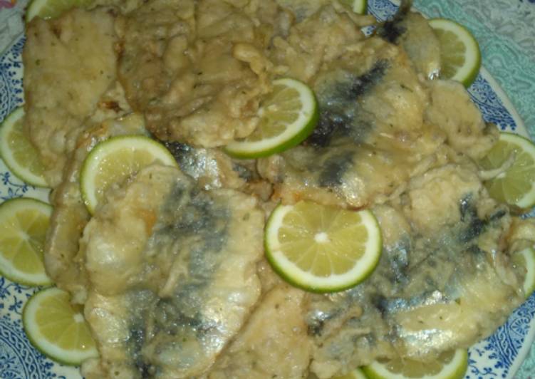 Simple Way to Make Ultimate Sardine in pastella di farina integrale