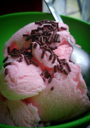 Foto resep Es krim/ ice cream simpel mudah ekonomis