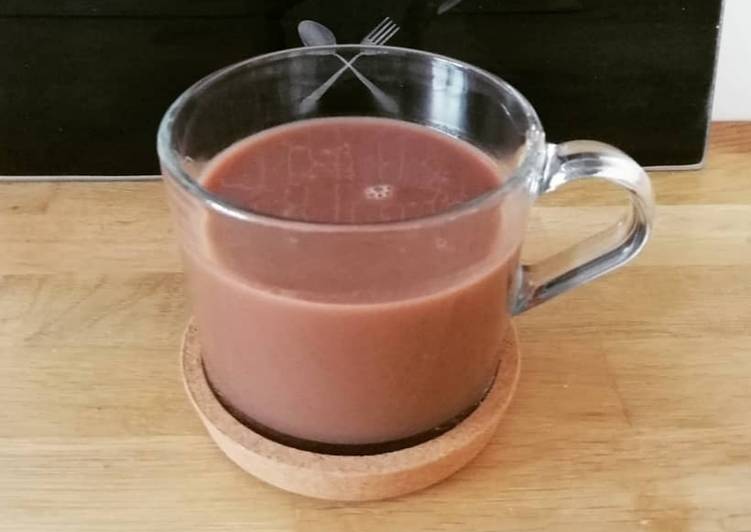 Chocolat chaud banane