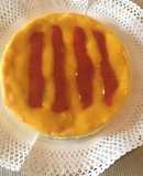 Pastís de Sant Jordi de formatge, maduixes i mango 🥭🍓