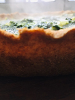 Una foto de Masa de tarta integral con aceite