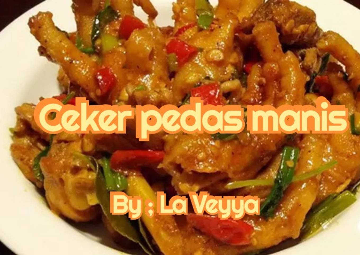 Ceker pedas manis