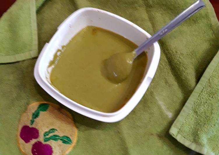 Salsa tahini con dos cereales y verduras