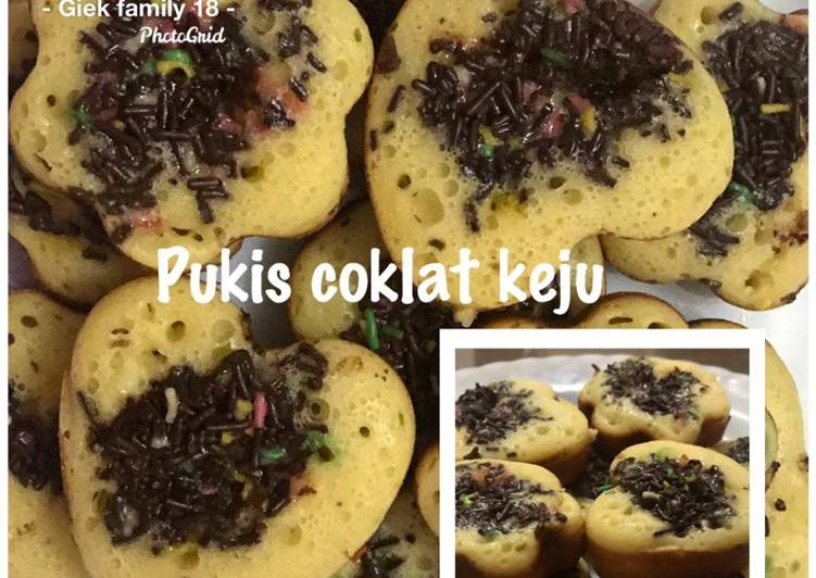 Resep Pukis coklat keju simple yang Lezat