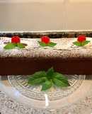 Plum cake con harina de almendras y chocolate