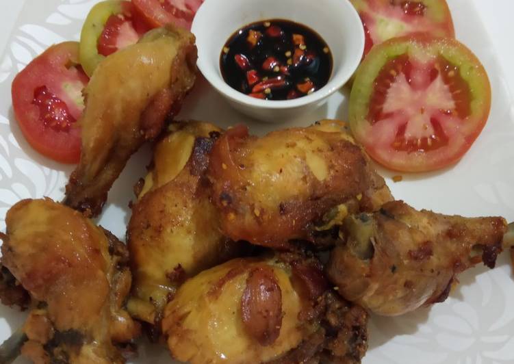 DICOBA@ Resep Ayam goreng bumbu kuning masakan rumahan simple
