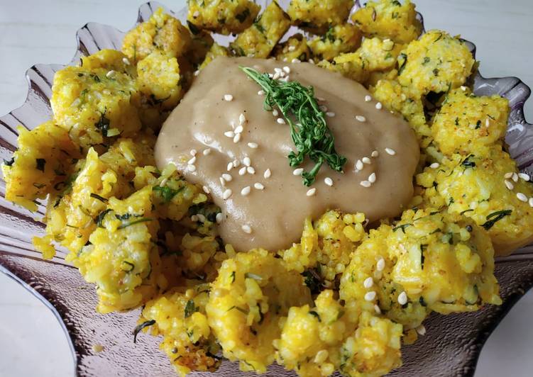 Chawal ke fundke with Rabdi