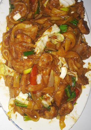 Foto resep Mie kwetiau bakso urat