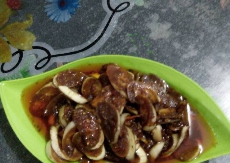 Sambal terong putih
