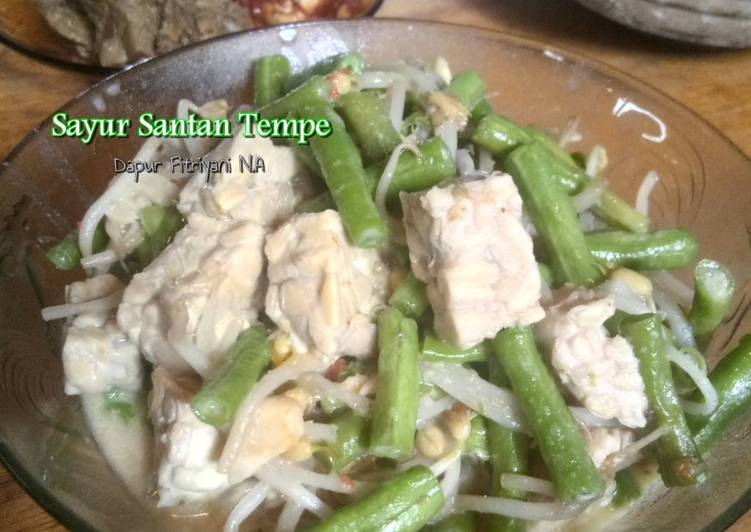 🥗 Sayur Santan Tempe ala Dapur Fitri 🥗