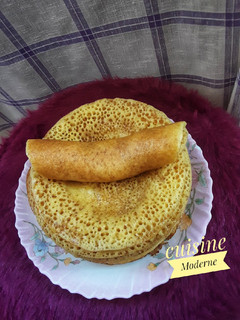 صورة لوصفة بغرير الشهدة الجزائري 🇩🇿 بميكسور 🍯