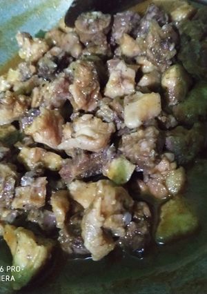 Foto resep Leher n buntut ayam saos tiram lada hitam yummy