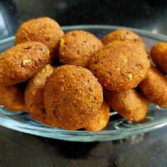 A picture of Pearl Millet Vada (Bajri na lot na vada).