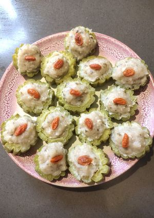 A picture of Stuffed Ampalaya.