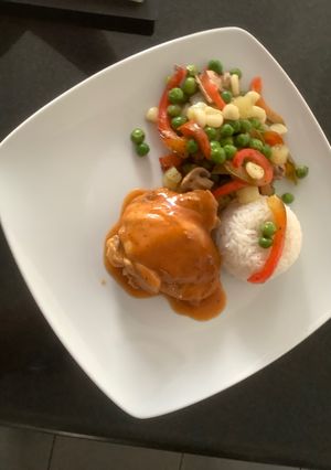 Una foto de Fricasé de pollo