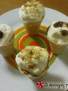 Φωτογραφία της συνταγής Cupcakes παγωτού